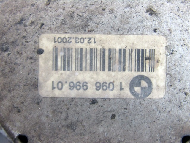 ENGINE SUPPORT OEM N. 1096996 ORIGINAL PART ESED BMW SERIE X5 E53 (1999 - 2003)BENZINA 30  YEAR OF CONSTRUCTION 2001