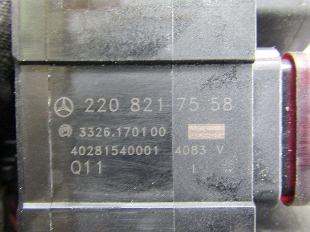 SWITCH HAZARD WARNING/CENTRAL LCKNG SYST OEM N. 2208217558 ORIGINAL PART ESED MERCEDES CLASSE S W220 (1998 - 2006)DIESEL 32  YEAR OF CONSTRUCTION 2004
