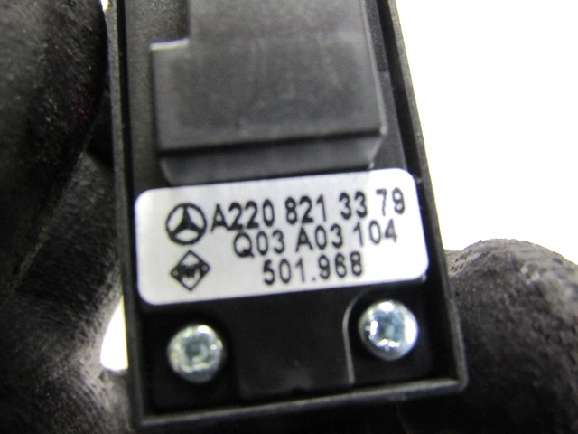 SWITCH WINDOW LIFTER OEM N. A2208213379 ORIGINAL PART ESED MERCEDES CLASSE S W220 (1998 - 2006)DIESEL 32  YEAR OF CONSTRUCTION 2004