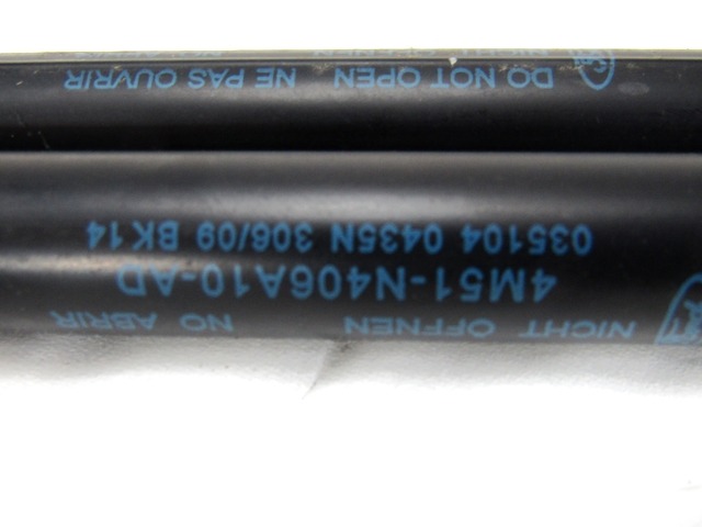 GAS PRESSURIZED SPRING, TRUNK LID OEM N. 4M51-N406A10-AD ORIGINAL PART ESED FORD FOCUS BER/SW (2008 - 2011) DIESEL 16  YEAR OF CONSTRUCTION 2010