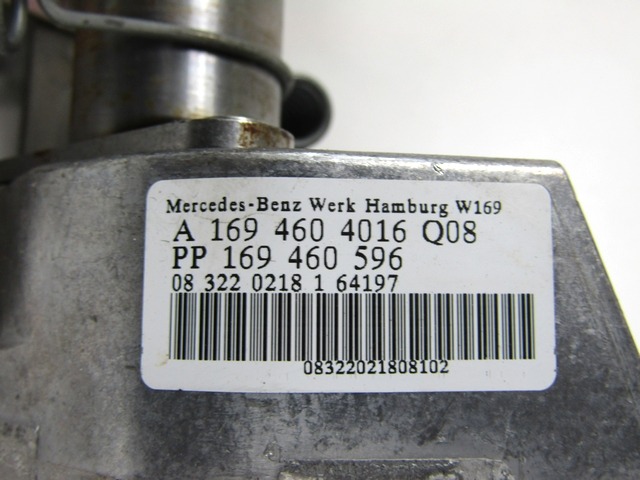 STEERING COLUMN OEM N. A1694604016 ORIGINAL PART ESED MERCEDES CLASSE A W169 5P C169 3P RESTYLING (05/2008 - 2012) BENZINA 15  YEAR OF CONSTRUCTION 2008