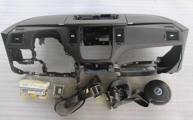 KIT COMPLETE AIRBAG OEM N.  SPARE PART USED CAR FIAT IDEA (2003 - 2008) DISPLACEMENT 14 BENZINA YEAR OF CONSTRUCTION 2006