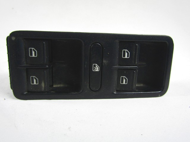 PUSH-BUTTON PANEL FRONT LEFT OEM N. 1K4959857B ORIGINAL PART ESED VOLKSWAGEN POLO (06/2009 - 02/2014) BENZINA 14  YEAR OF CONSTRUCTION 2011