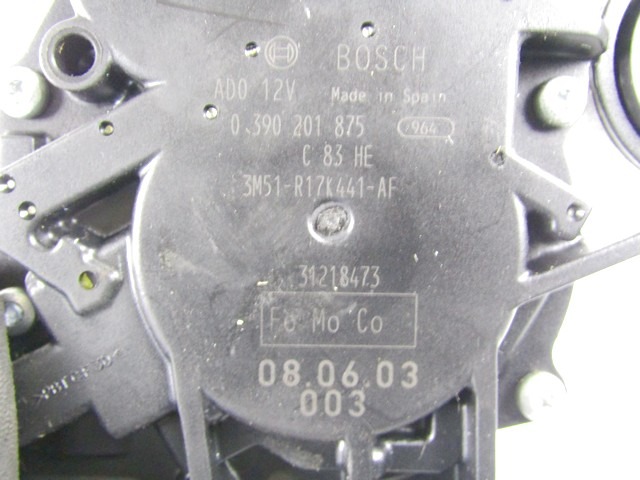 REAR WIPER MOTOR OEM N. 3M51-R17K441-AF ORIGINAL PART ESED FORD CMAX MK1 RESTYLING (04/2007 - 2010) DIESEL 16  YEAR OF CONSTRUCTION 2008
