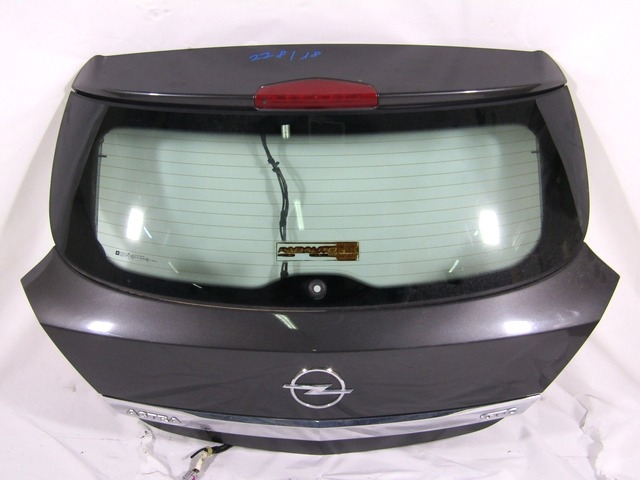 TRUNK LID OEM N. 93184005 ORIGINAL PART ESED OPEL ASTRA H RESTYLING L48 L08 L35 L67 5P/3P/SW (2007 - 2009) DIESEL 17  YEAR OF CONSTRUCTION 2008