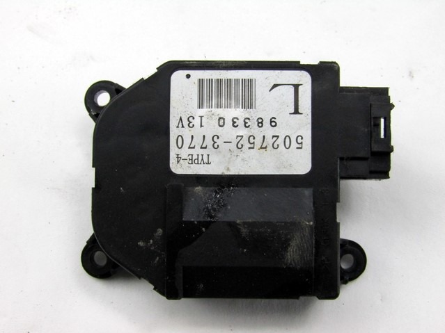 SET SMALL PARTS F AIR COND.ADJUST.LEVER OEM N. 502752-3770 ORIGINAL PART ESED SUBARU FORESTER III SERIE (2008 - 2011)BENZINA/GPL 20  YEAR OF CONSTRUCTION 2010
