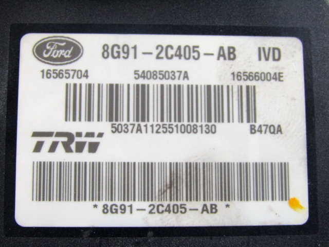 HYDRO UNIT DXC OEM N. 8G912C405AB ORIGINAL PART ESED FORD GALAXY (2006 - 2015)DIESEL 20  YEAR OF CONSTRUCTION 2008