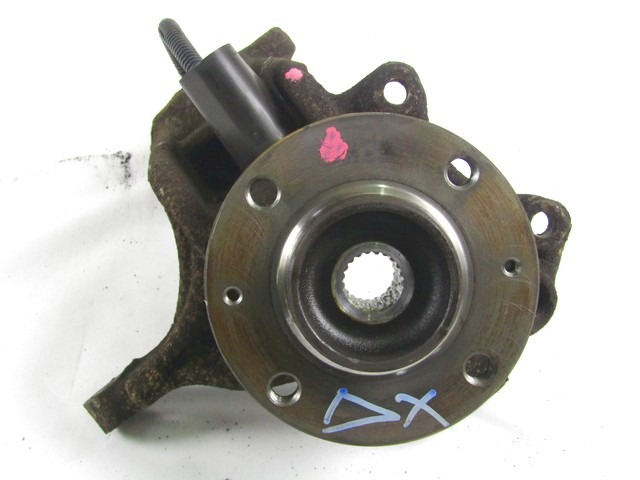 CARRIER, RIGHT FRONT / WHEEL HUB WITH BEARING, FRONT OEM N. 1607557580 ORIGINAL PART ESED CITROEN C3 / PLURIEL (2002 - 09/2005) BENZINA 14  YEAR OF CONSTRUCTION 2003