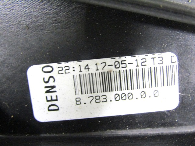 RADIATOR COOLING FAN ELECTRIC / ENGINE COOLING FAN CLUTCH . OEM N. 51839668 ORIGINAL PART ESED LANCIA Y YPSILON (dal 2011)DIESEL 13  YEAR OF CONSTRUCTION 2012