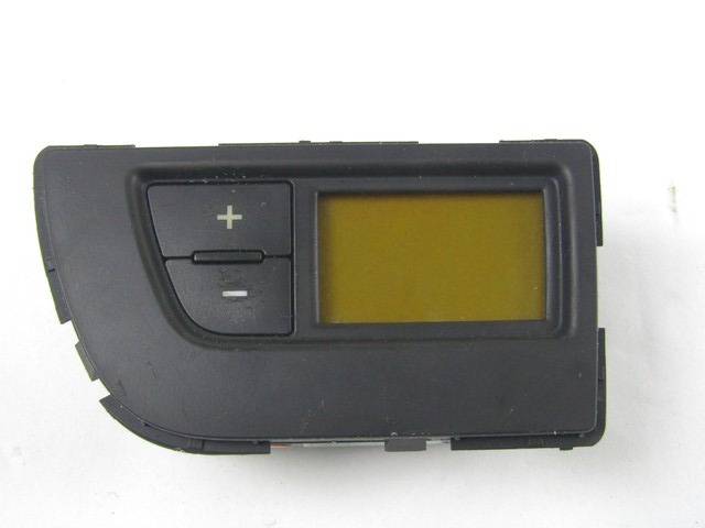 AIR CONDITIONING CONTROL UNIT / AUTOMATIC CLIMATE CONTROL OEM N. 9650868877 ORIGINAL PART ESED CITROEN C4 PICASSO/GRAND PICASSO MK1 (2006 - 08/2013) DIESEL 16  YEAR OF CONSTRUCTION 2007