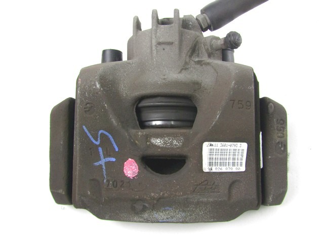 BRAKE CALIPER FRONT RIGHT OEM N. 9682687880 ORIGINAL PART ESED CITROEN C4 PICASSO/GRAND PICASSO MK1 (2006 - 08/2013) DIESEL 16  YEAR OF CONSTRUCTION 2007