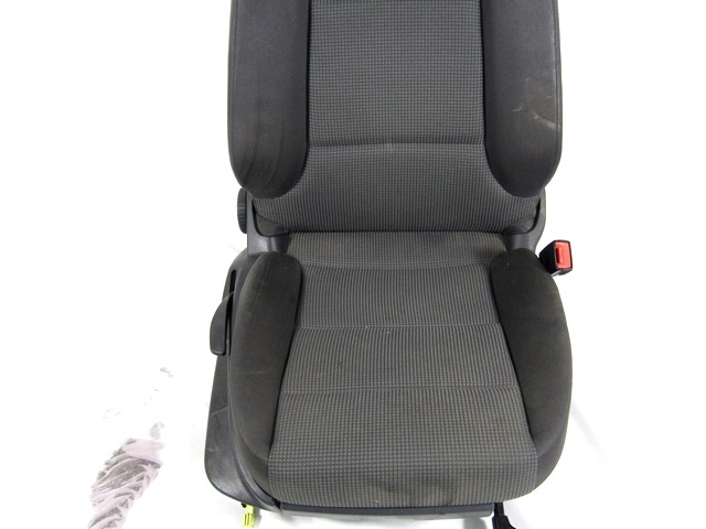 SEAT FRONT PASSENGER SIDE RIGHT / AIRBAG OEM N. 17398 SEDILE ANTERIORE DESTRO TESSUTO ORIGINAL PART ESED AUDI A3 8P 8PA 8P1 (2003 - 2008)DIESEL 19  YEAR OF CONSTRUCTION 2008