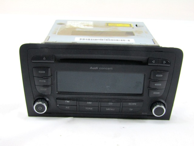 RADIO CD?/ AMPLIFIER / HOLDER HIFI SYSTEM OEM N. 8P0035186G ORIGINAL PART ESED AUDI A3 8P 8PA 8P1 (2003 - 2008)DIESEL 19  YEAR OF CONSTRUCTION 2008