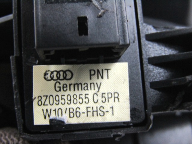 SWITCH WINDOW LIFTER OEM N. 8Z0959855C ORIGINAL PART ESED AUDI A3 8P 8PA 8P1 (2003 - 2008)DIESEL 19  YEAR OF CONSTRUCTION 2008