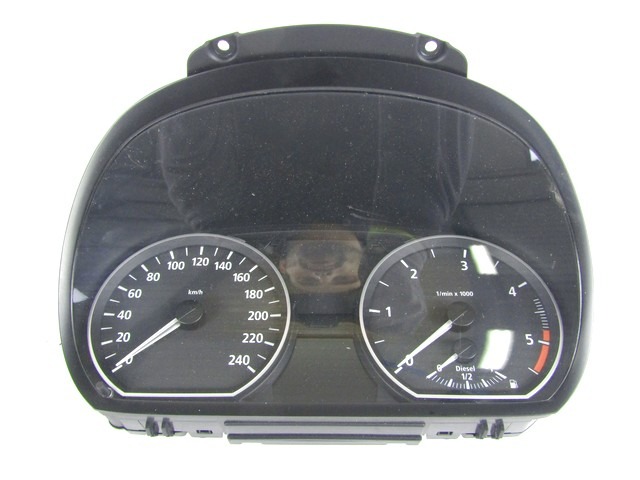 INSTRUMENT CLUSTER / INSTRUMENT CLUSTER OEM N. 911019505 ORIGINAL PART ESED BMW SERIE 1 BER/COUPE/CABRIO E81/E82/E87/E88 (2003 - 2007) DIESEL 20  YEAR OF CONSTRUCTION 2006