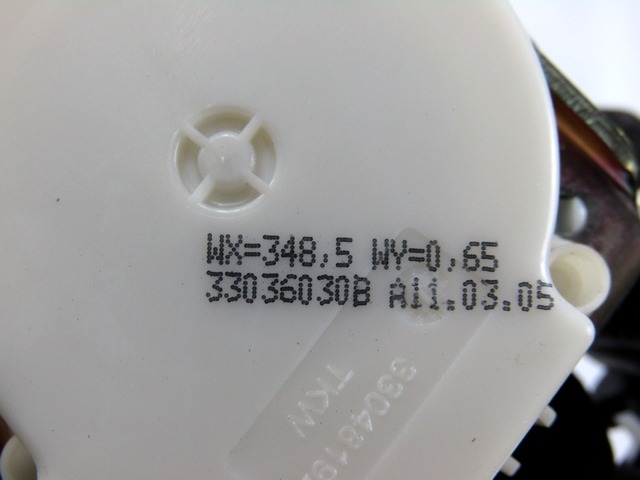 SEFETY BELT OEM N. 8200684000 ORIGINAL PART ESED RENAULT MODUS (2004 - 2008) BENZINA 12  YEAR OF CONSTRUCTION 2005