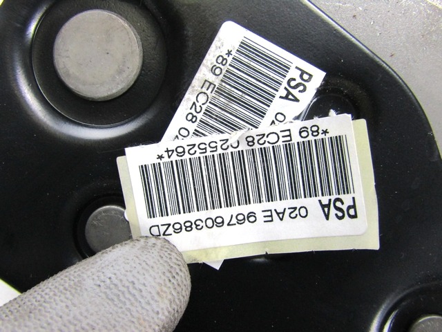 PARKING BRAKE / CONTROL OEM N. 96760386ZD ORIGINAL PART ESED PEUGEOT 207 / 207 CC WA WC WK (05/2009 - 2015) DIESEL 14  YEAR OF CONSTRUCTION 2012