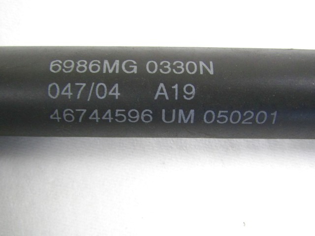 GAS PRESSURIZED SPRING, TRUNK LID OEM N. 46744596 ORIGINAL PART ESED FIAT PUNTO 188 MK2 R (2003 - 2011) DIESEL 13  YEAR OF CONSTRUCTION 2004