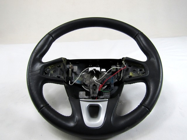 STEERING WHEEL OEM N. 609581499 ORIGINAL PART ESED RENAULT SCENIC/GRAND SCENIC (2009 - 2016) DIESEL 15  YEAR OF CONSTRUCTION 2012