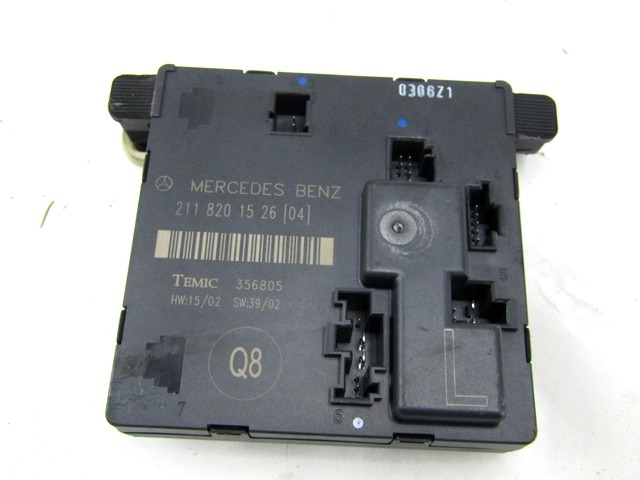 CONTROL OF THE FRONT DOOR OEM N. 2118201526 ORIGINAL PART ESED MERCEDES CLASSE E W211 BER/SW (03/2002 - 05/2006) DIESEL 32  YEAR OF CONSTRUCTION 2003