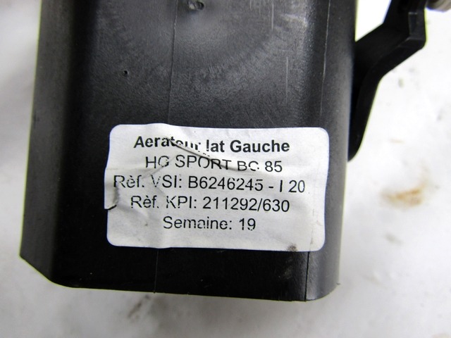 AIR OUTLET OEM N. 7701061206 ORIGINAL PART ESED RENAULT CLIO (2005 - 05/2009) BENZINA 20  YEAR OF CONSTRUCTION 2007
