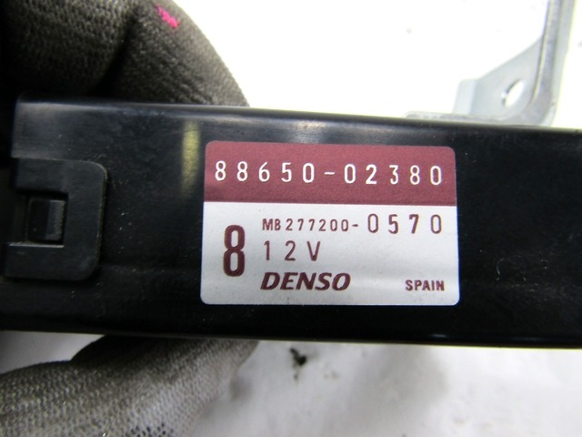 AIR CONDITIONING CONTROL UNIT / AUTOMATIC CLIMATE CONTROL OEM N. 88650-02380 ORIGINAL PART ESED TOYOTA COROLLA E120/E130 (2000 - 2006) DIESEL 20  YEAR OF CONSTRUCTION 2005