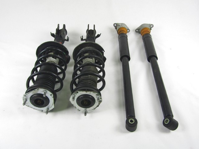 KIT OF 4 FRONT AND REAR SHOCK ABSORBERS OEM N. 33333 KIT 4 AMMORTIZZATORI ANTERIORI E POSTERIORI ORIGINAL PART ESED FORD FIESTA (09/2008 - 11/2012) BENZINA/GPL 14  YEAR OF CONSTRUCTION 2010