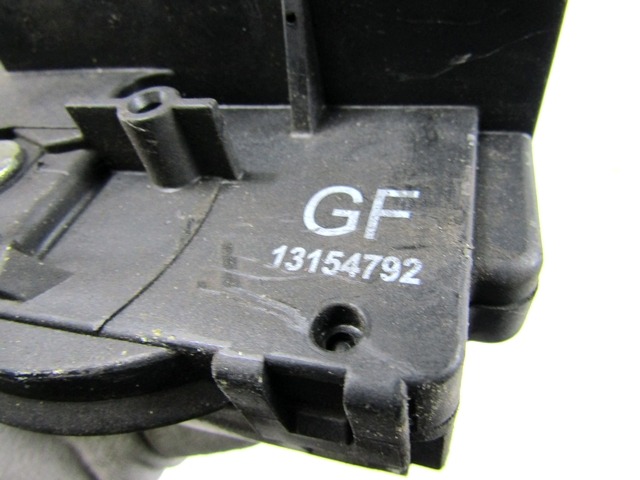 CENTRAL LOCKING OF THE RIGHT FRONT DOOR OEM N. 13154792 ORIGINAL PART ESED OPEL MERIVA A R (2006 - 2010) BENZINA/GPL 14  YEAR OF CONSTRUCTION 2010