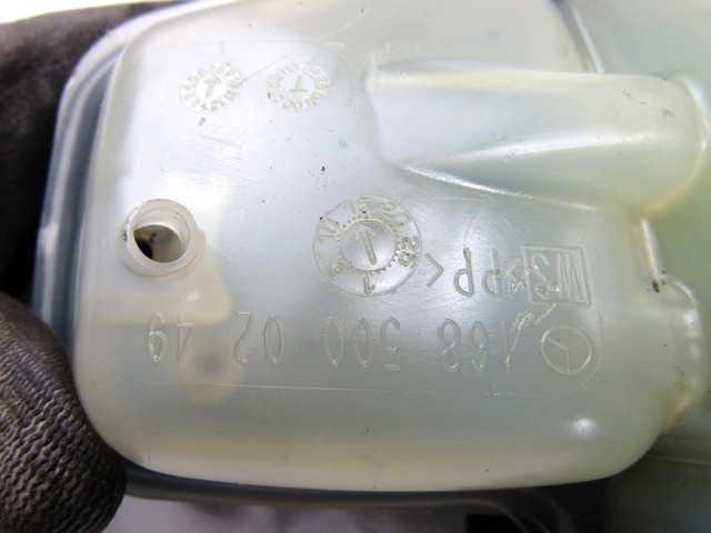 EXPANSION TANK OEM N. 1685000249 ORIGINAL PART ESED MERCEDES CLASSE A W168 5P V168 3P 168.031 168.131 (1997 - 2000) BENZINA 14  YEAR OF CONSTRUCTION 2000