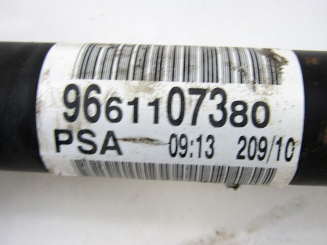 EXCH. OUTPUT SHAFT, LEFT OEM N. 9661107380 ORIGINAL PART ESED PEUGEOT 5008 (2009 - 2013) DIESEL 16  YEAR OF CONSTRUCTION 2010