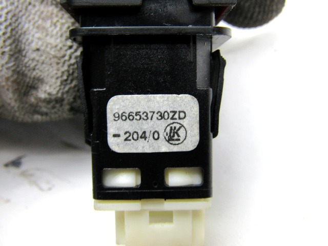VARIOUS SWITCHES OEM N. 96653730ZD ORIGINAL PART ESED PEUGEOT 5008 (2009 - 2013) DIESEL 16  YEAR OF CONSTRUCTION 2010