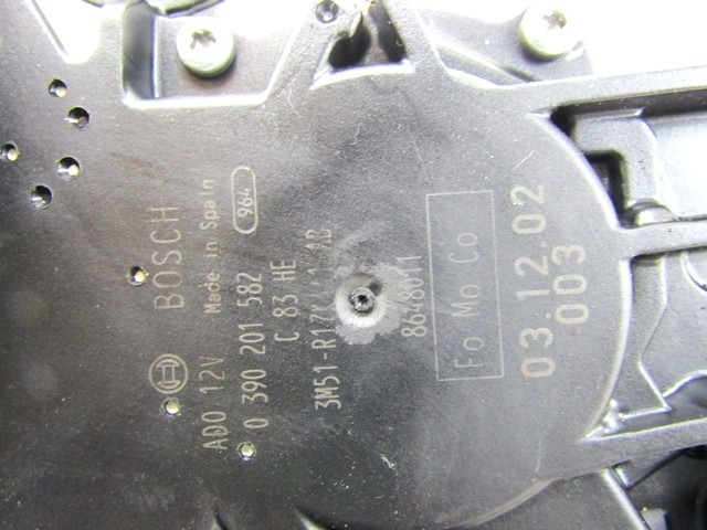 REAR WIPER MOTOR OEM N. 3M51-R17441-AB ORIGINAL PART ESED FORD CMAX MK1 (10/2003 - 03/2007) DIESEL 16  YEAR OF CONSTRUCTION 2004