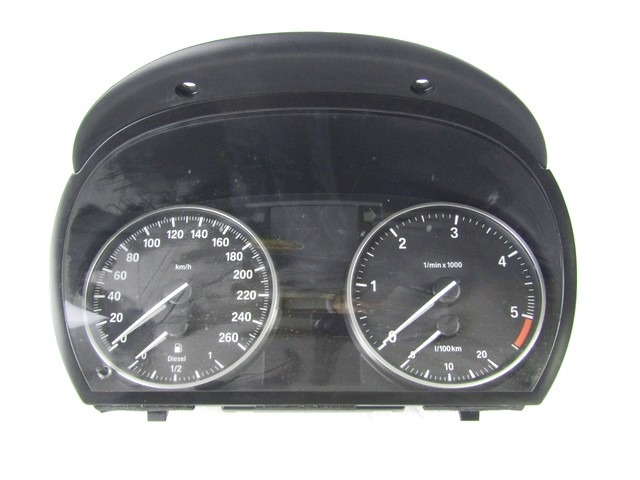 INSTRUMENT CLUSTER / INSTRUMENT CLUSTER OEM N. 102535093 ORIGINAL PART ESED BMW SERIE 3 BER/SW/COUPE/CABRIO E90/E91/E92/E93 LCI RESTYLING (09/2008 - 2012) DIESEL 20  YEAR OF CONSTRUCTION 2009