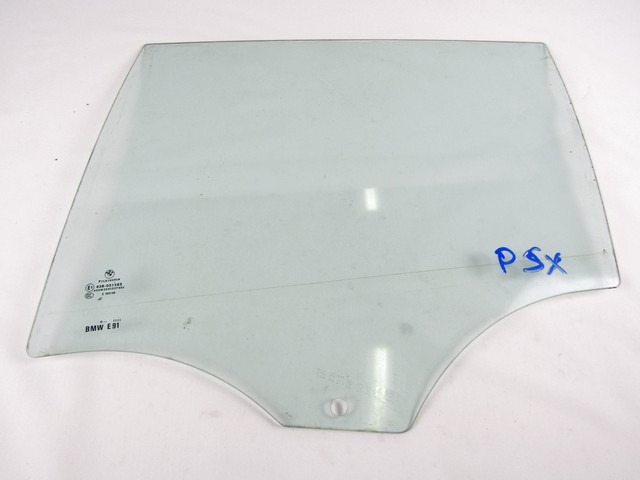 DOOR WINDOW, TINTED GLASS, REAR LEFT OEM N. 51347119977 ORIGINAL PART ESED BMW SERIE 3 BER/SW/COUPE/CABRIO E90/E91/E92/E93 LCI RESTYLING (09/2008 - 2012) DIESEL 20  YEAR OF CONSTRUCTION 2009