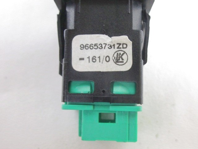 VARIOUS SWITCHES OEM N. 96653731ZD ORIGINAL PART ESED PEUGEOT 3008 (2009 - 2016) DIESEL 20  YEAR OF CONSTRUCTION 2010