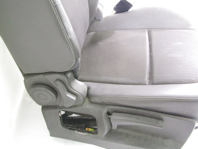 FRONT RIGHT PASSENGER LEATHER SEAT OEM N. 876010329R ORIGINAL PART ESED RENAULT SCENIC/GRAND SCENIC (2009 - 2016) DIESEL 20  YEAR OF CONSTRUCTION 2009