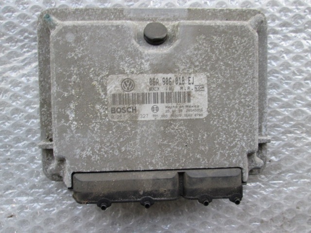 BASIC DDE CONTROL UNIT / INJECTION CONTROL MODULE . OEM N. 06A906018EJ ORIGINAL PART ESED VOLKSWAGEN NEW BEETLE (1999 - 2006) BENZINA 20  YEAR OF CONSTRUCTION 2000