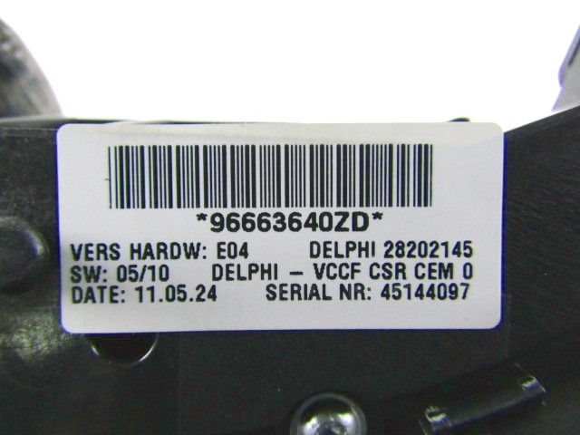 MULTIFUNCTION  STEERING WHEEL OEM N. 96663640ZD ORIGINAL PART ESED CITROEN C5 MK2 /TOURER/CROSS TOURER (2008 - 2017) DIESEL 20  YEAR OF CONSTRUCTION 2011