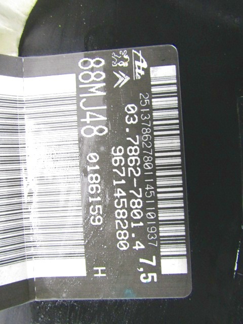 POWER BRAKE UNIT DEPRESSION OEM N. 9671458280 ORIGINAL PART ESED CITROEN C5 MK2 /TOURER/CROSS TOURER (2008 - 2017) DIESEL 20  YEAR OF CONSTRUCTION 2011