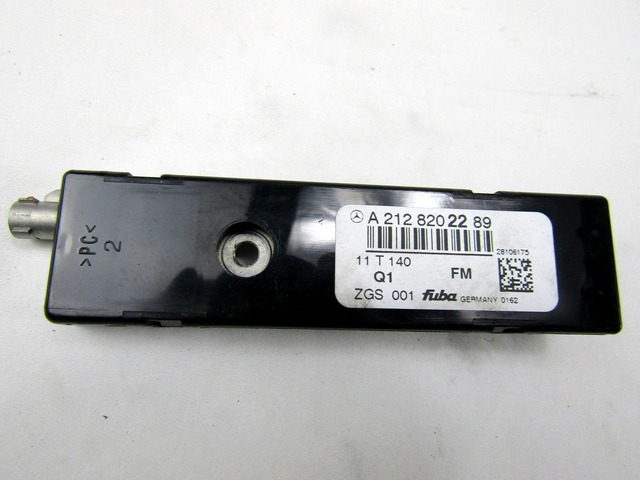 AMPLIFICATORE / CENTRALINA ANTENNA OEM N. A2128202289 ORIGINAL PART ESED MERCEDES CLASSE E S212 BER/SW (09/2011 - 08/2014)DIESEL 30  YEAR OF CONSTRUCTION 2011