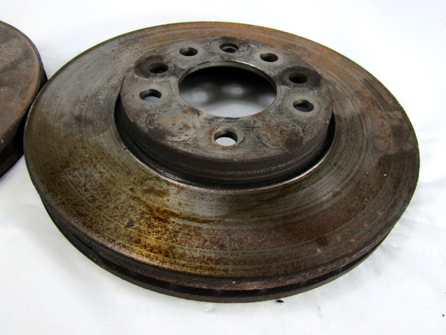 BRAKE DISC FRONT OEM N. 93197592 ORIGINAL PART ESED OPEL MERIVA B (2010 -2017)BENZINA/GPL 14  YEAR OF CONSTRUCTION 2013