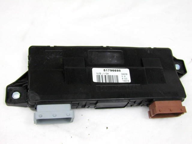 CONTROL CENTRAL LOCKING OEM N. 51796698 ORIGINAL PART ESED FIAT CROMA (11-2007 - 2010) DIESEL 19  YEAR OF CONSTRUCTION 2008