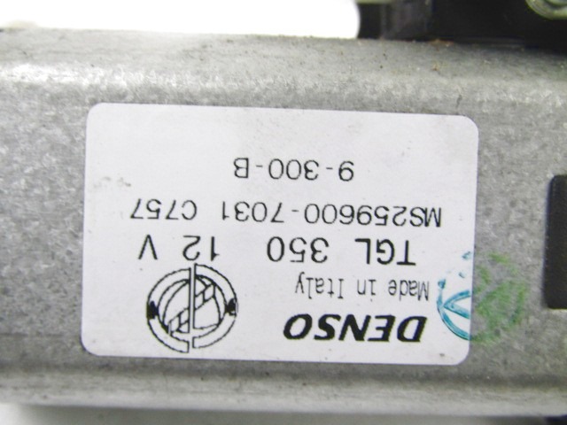 REAR WIPER MOTOR OEM N. MS259600-7031 ORIGINAL PART ESED LANCIA Y YPSILON 843 (2006 - 2011) BENZINA/GPL 14  YEAR OF CONSTRUCTION 2009