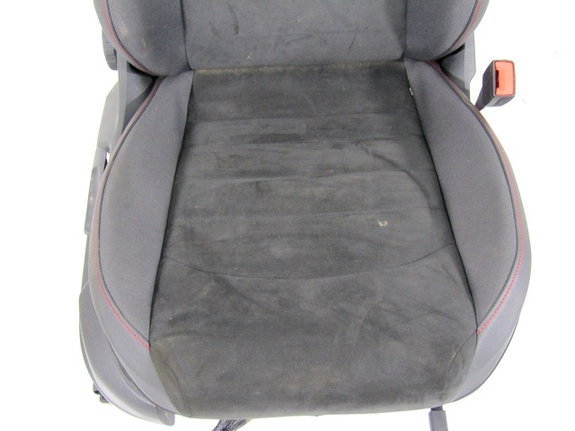 FRONT RIGHT PASSENGER LEATHER SEAT OEM N. 5QF881516B ORIGINAL PART ESED SEAT ATECA (DAL 2016)BENZINA 14  YEAR OF CONSTRUCTION 2018