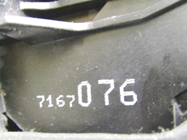 CENTRAL REAR RIGHT DOOR LOCKING OEM N. 7167076 ORIGINAL PART ESED BMW SERIE 1 BER/COUPE/CABRIO E81/E82/E87/E88 (2003 - 2007) BENZINA 16  YEAR OF CONSTRUCTION 2006