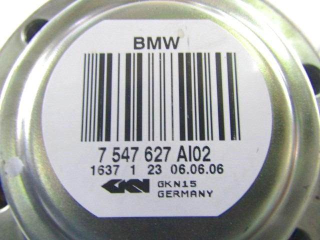 EXCH. OUTPUT SHAFT, LEFT OEM N. 7547627 ORIGINAL PART ESED BMW SERIE 1 BER/COUPE/CABRIO E81/E82/E87/E88 (2003 - 2007) BENZINA 16  YEAR OF CONSTRUCTION 2006