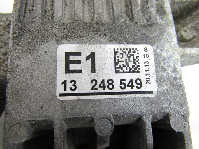 ENGINE SUPPORT OEM N. 13248549 ORIGINAL PART ESED OPEL ASTRA J 5P/3P/SW (2009 - 2015) BENZINA 14  YEAR OF CONSTRUCTION 2014