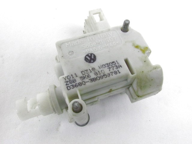 FILLER FLAP ACTUATOR OEM N. 5K6810773A ORIGINAL PART ESED VOLKSWAGEN GOLF MK6 (2008-2012) BENZINA 14  YEAR OF CONSTRUCTION 2012