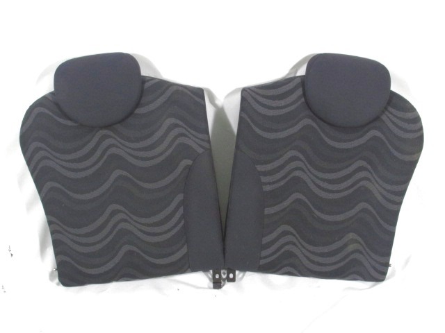 BACKREST BACKS FULL FABRIC OEM N. 15889 SCHIENALE POSTERIORE TESSUTO ORIGINAL PART ESED MINI COOPER / ONE R50 (2001-2006) BENZINA 16  YEAR OF CONSTRUCTION 2004