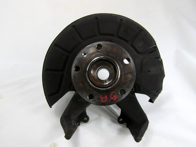 CARRIER, LEFT / WHEEL HUB WITH BEARING, FRONT OEM N. 1K0407255T ORIGINAL PART ESED VOLKSWAGEN CADDY 3 (2004 - 2015)DIESEL 20  YEAR OF CONSTRUCTION 2006